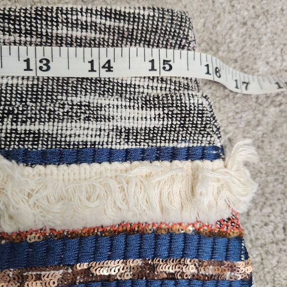 ANTHROPOLOGIE - MOULINETTE SOEURS Erine Beaded Mini Skirt Size 6 Fits Med- Large - Picture 5 of 11